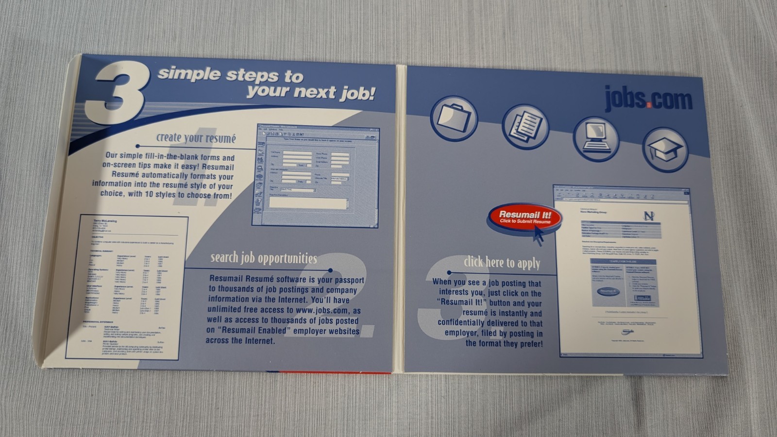 Vintage Jobs.Com CD-Rom