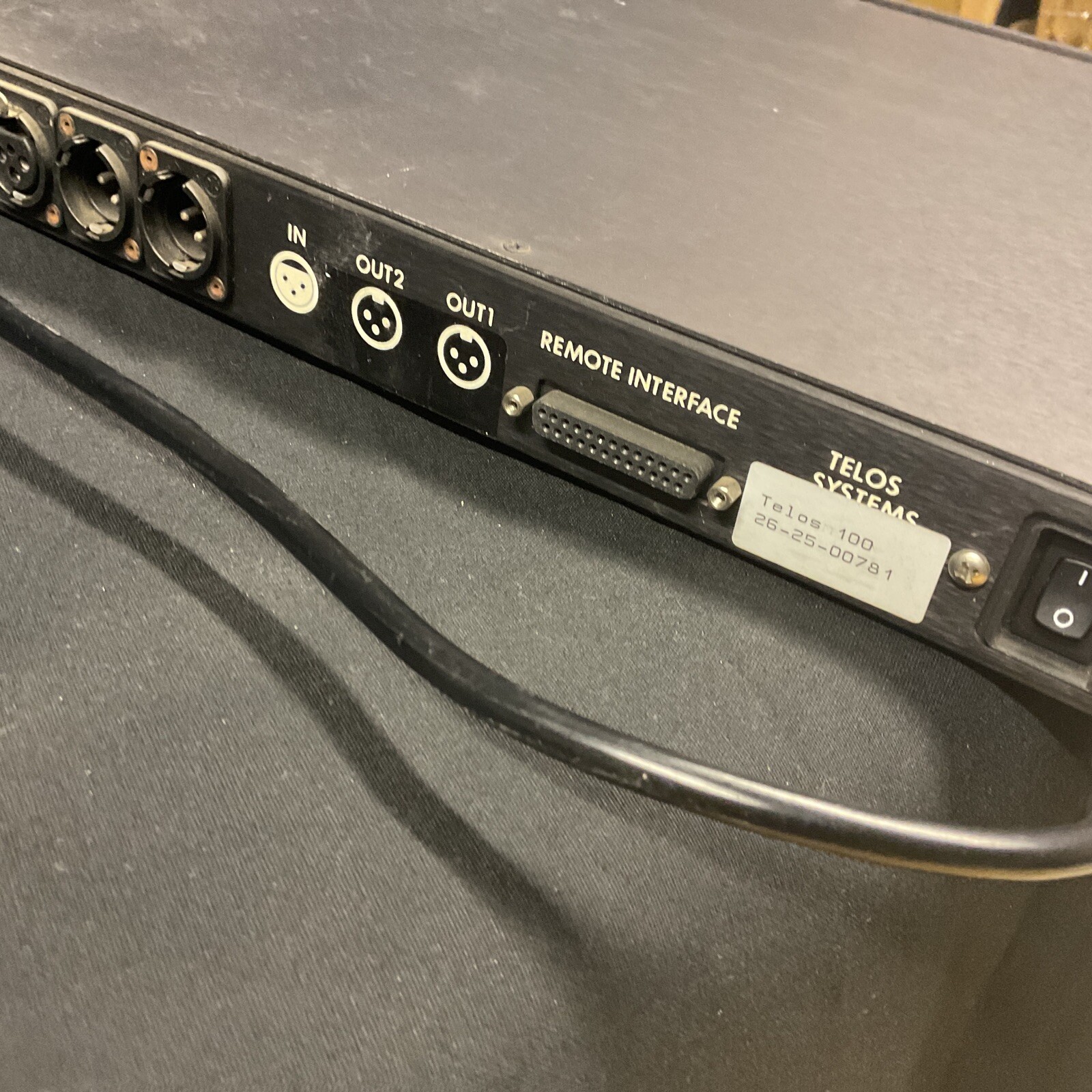 Telos 100 Delta Digital Broadcast Hybrid Phone Line Audio Console Interface