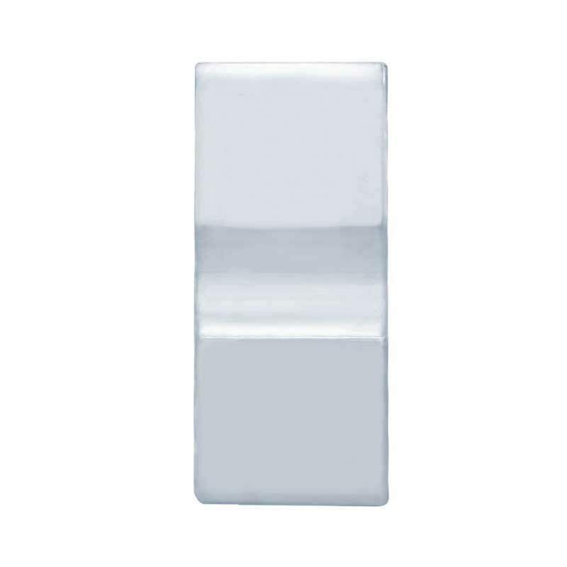 United P 42349 Chrome Plastic Freightliner Cascadia Blank Switch Insert (2/Pack)