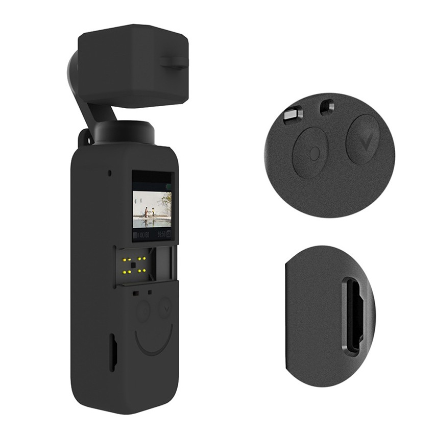 For DJI OSMO Pocket 2 Handheld Gimbal Camera Silicone Cover Protector Case