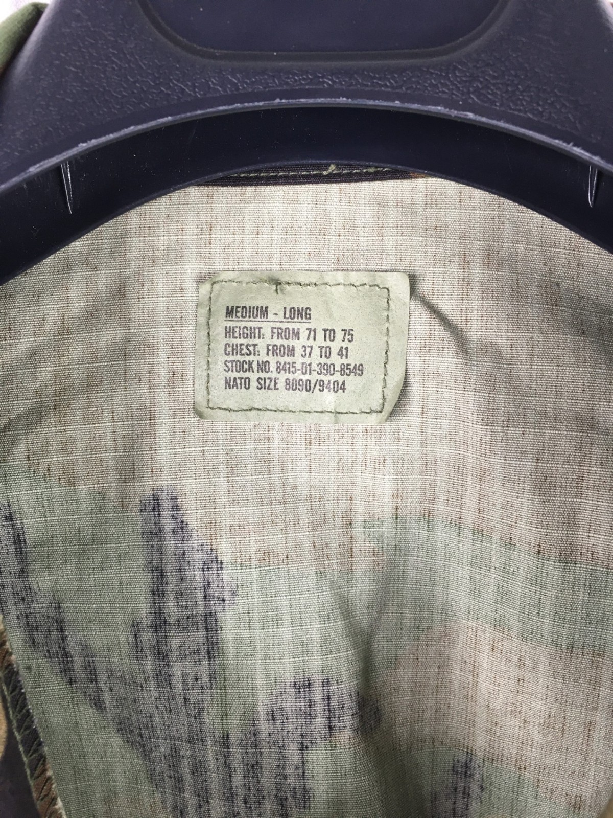 Summer Weight Seabees BDU Jacket Size: Medium - Long #11