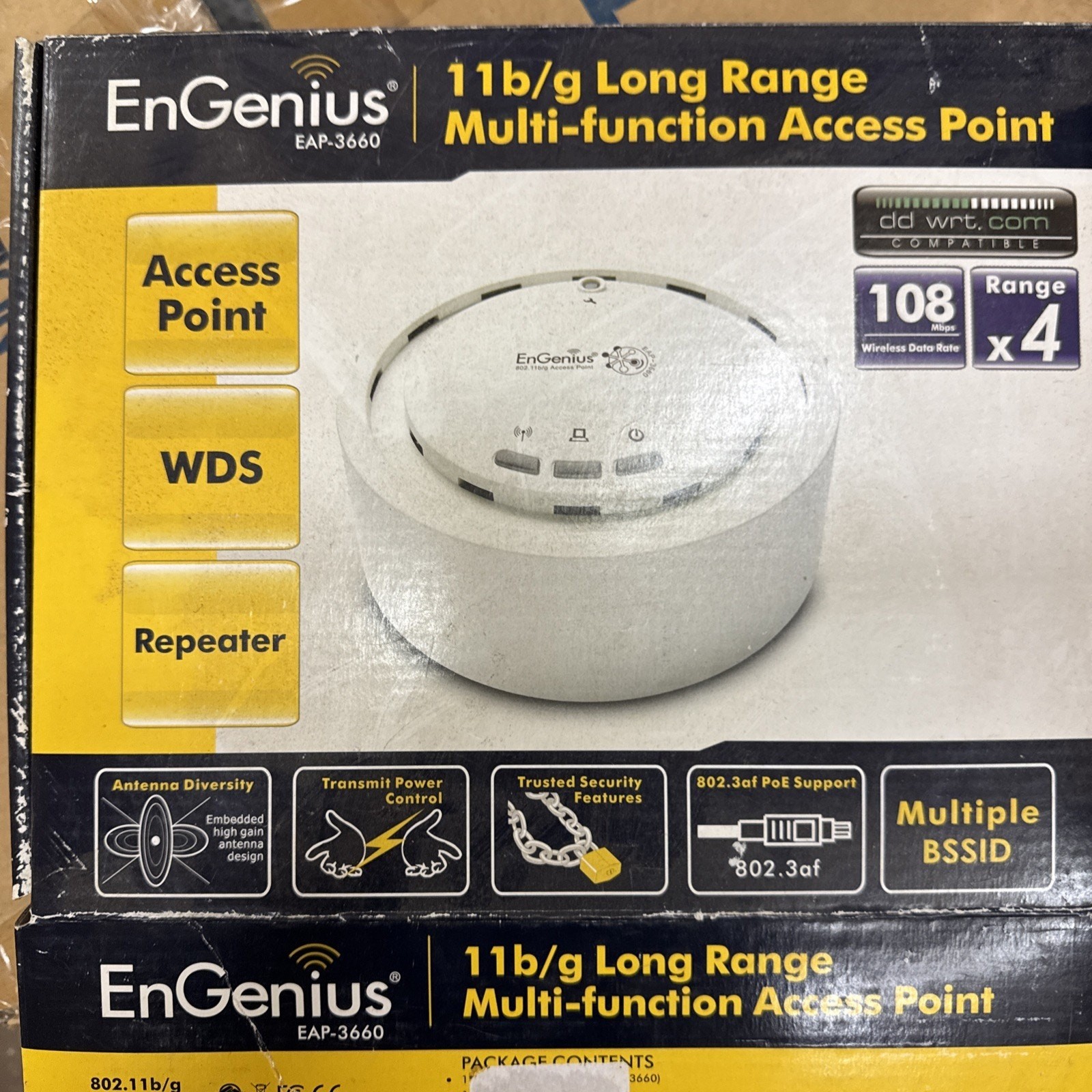 EnGenius EAP-3660 Long Range Wireless Access Point/Repeater 802.11b/g of5