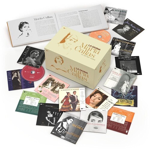 Maria Callas - La Divina: Maria Callas In All Her Roles (BOX SET) [New CD] With