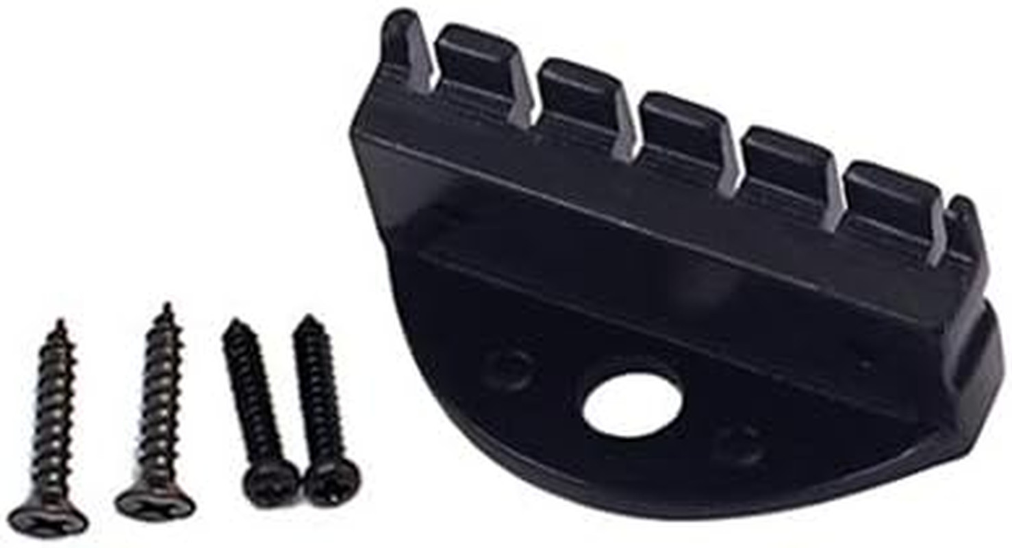 Black 6 String Headdless Guitar Locking Nut Fit Kiesel,Strandberg,Steinberger