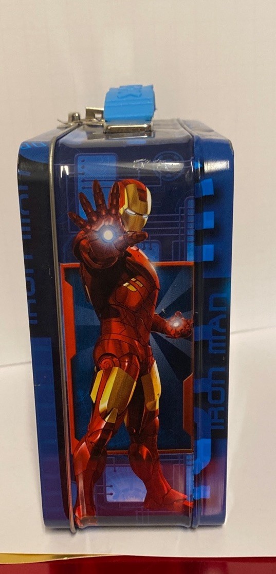Iron Man 2 I'm Invincible Tin Box 2010 Lunch Box