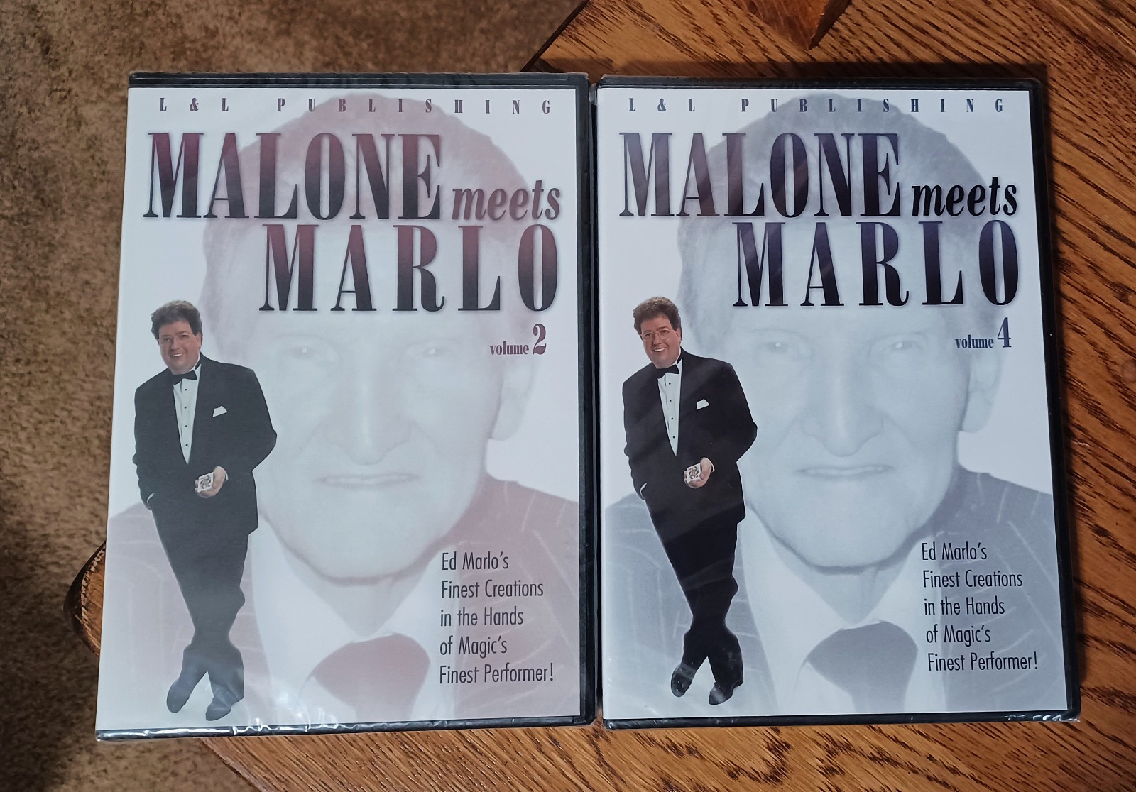 (2) Malone meets Marlo Vol. 2 & Vol. 4 unopended DVDs