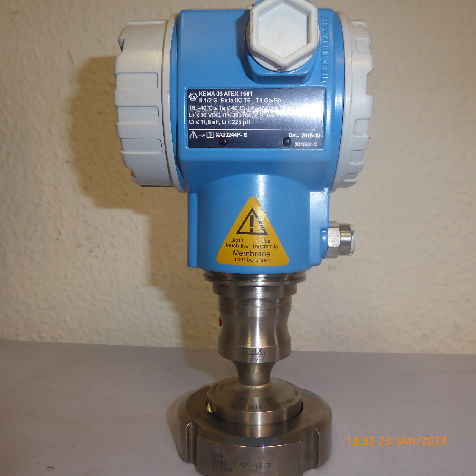 Endress+Hauser Cebrabar S PMP75-2NU60/101