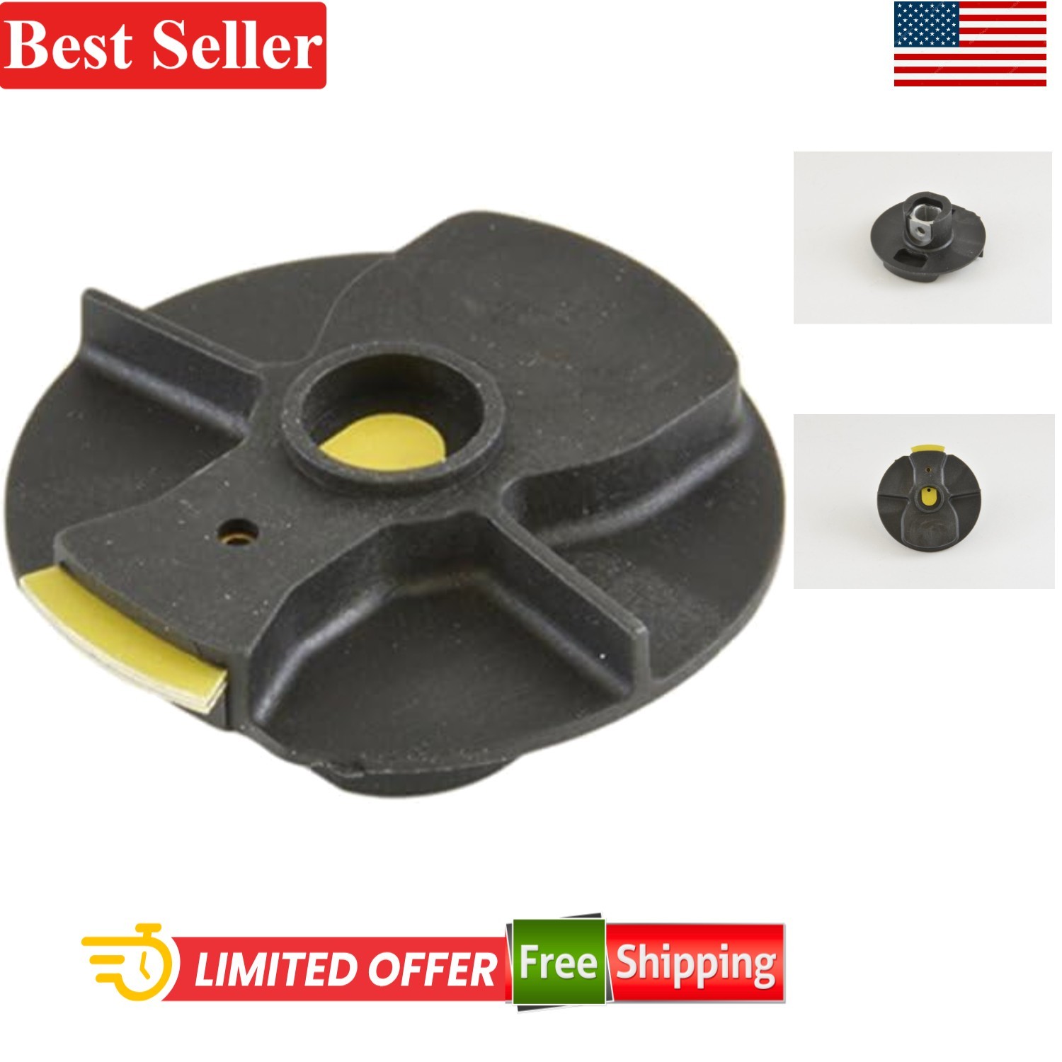 Distributor Rotor Compatible With Cars 1.6 Ounce Auto Part