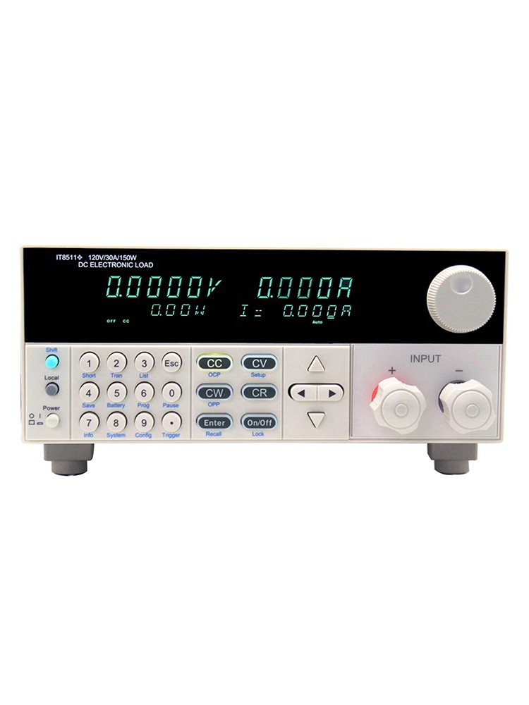 IT8511+ Programmable DC Electronic Load Single-Channel 120V/30A/150W