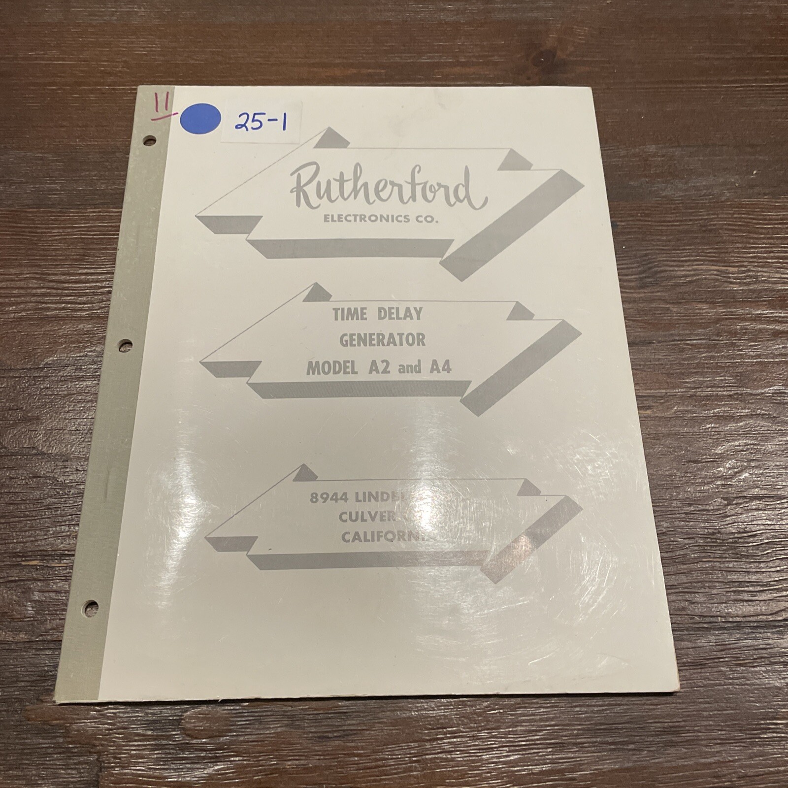 Rutherford Model A2 & A4 Time Delay Generator