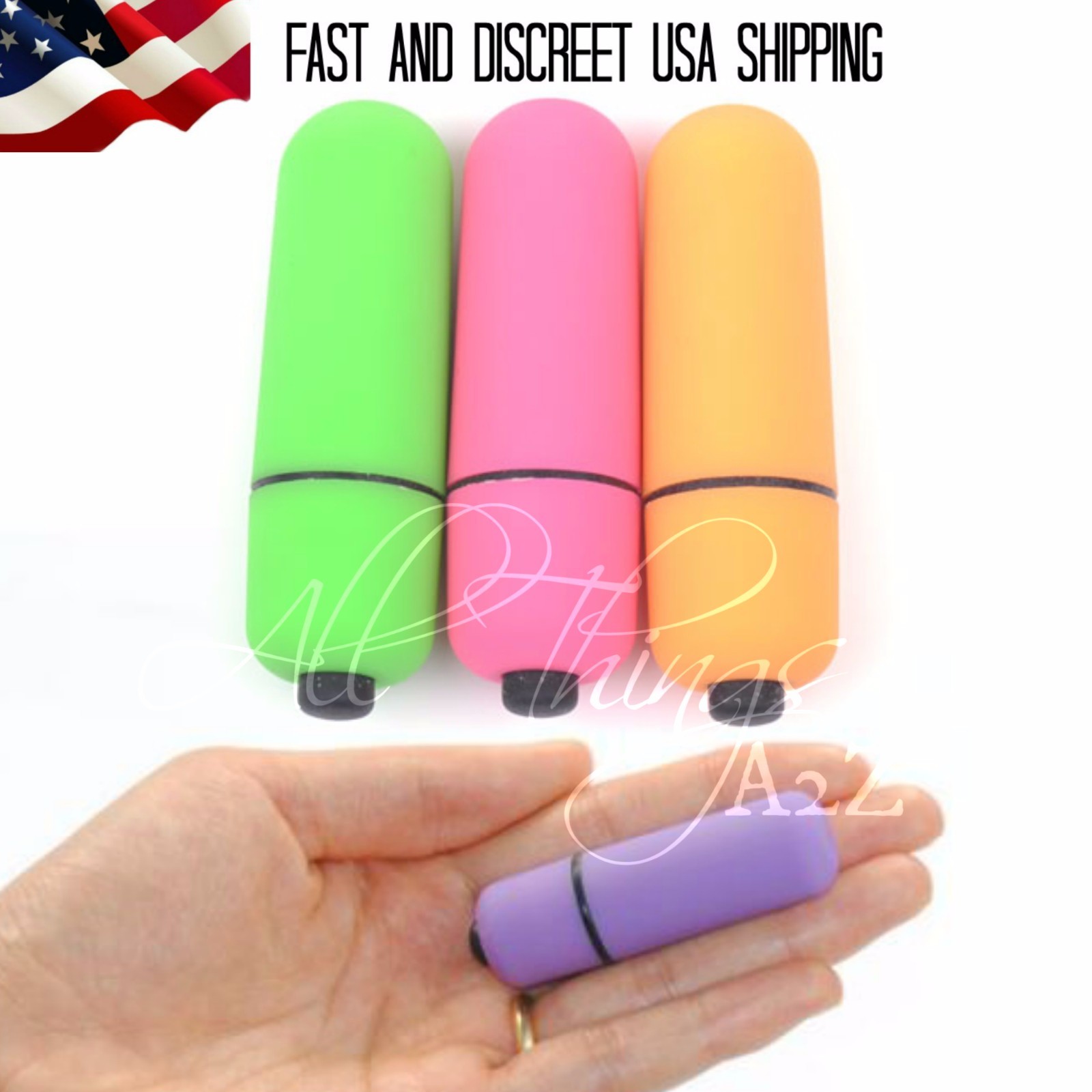 Rabbit Bullet Vibrator G-Spot Dildo Female Adult-Sex-Toy-Waterproof Massager