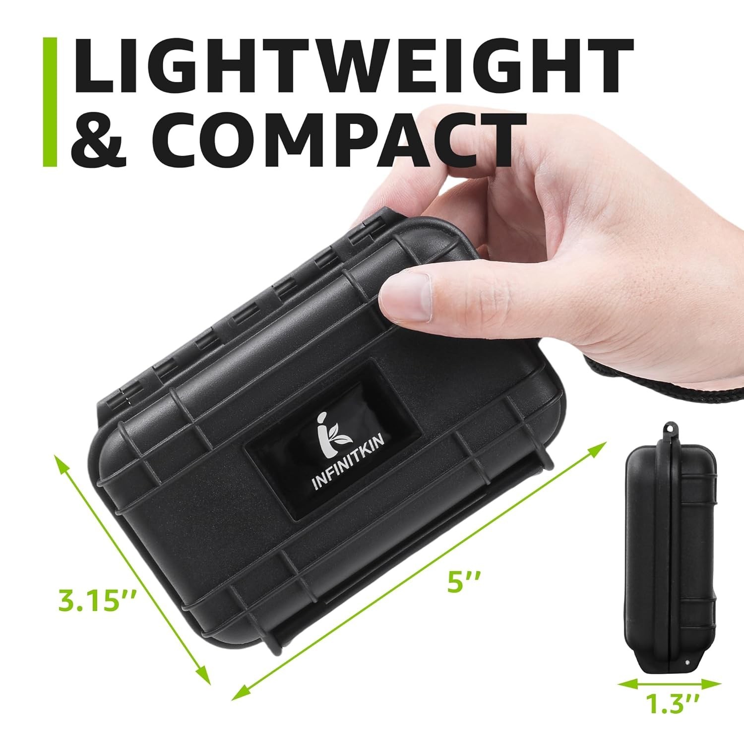 Smell Proof Storage Box & Pre Roll Case – Airtight, Waterproof, Portable for T