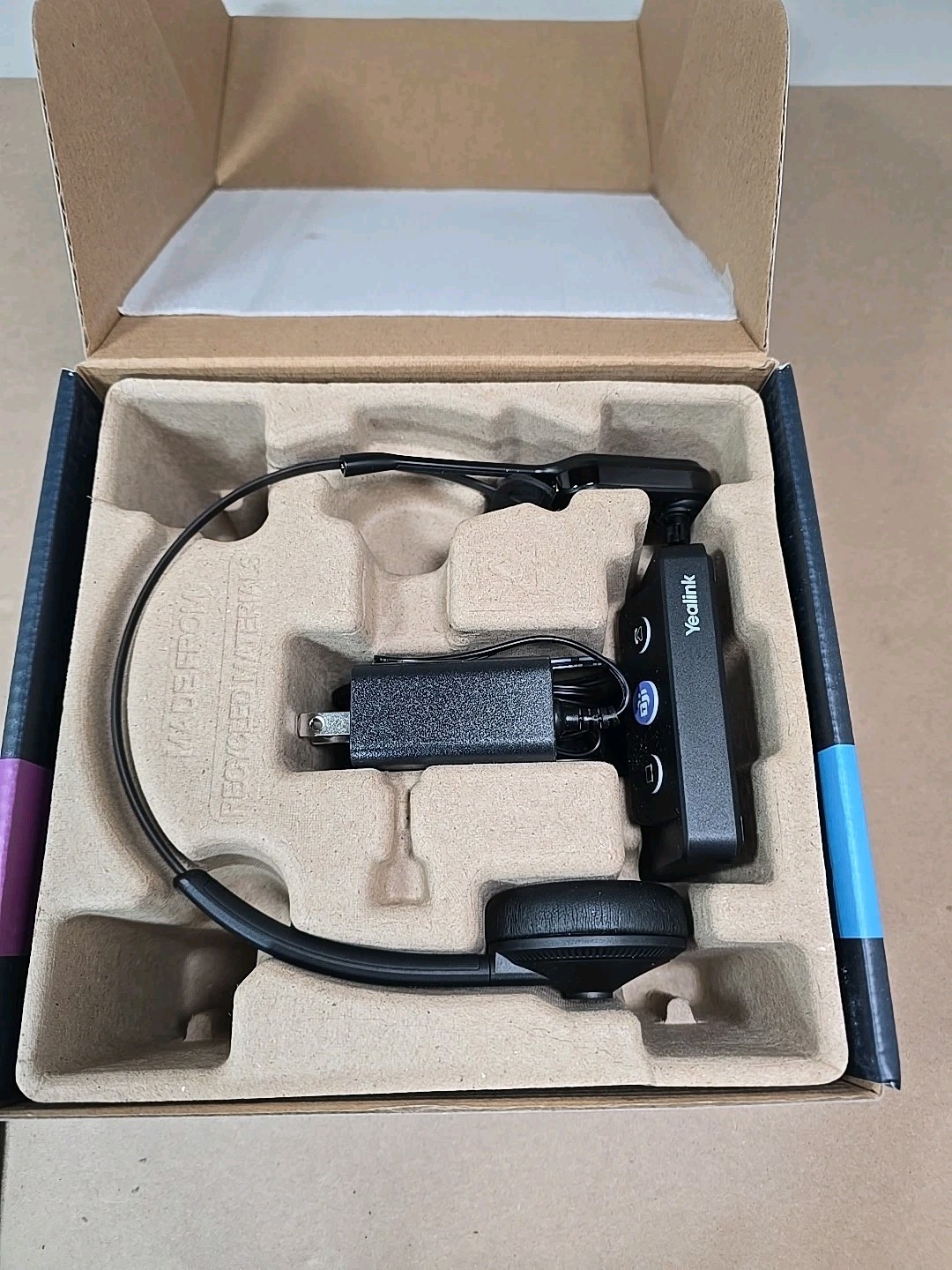 Yealink Wireless DECT Headset WH63 Teams Open Box