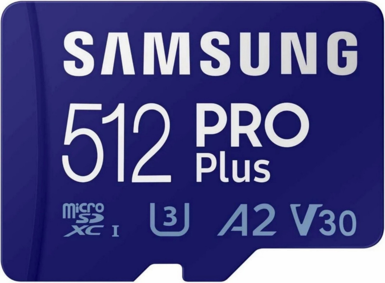Samsung PRO Plus 512GB MicroSDXC Class 10 UHS-I U3 A2 V30 Memory Card & Adaptor
