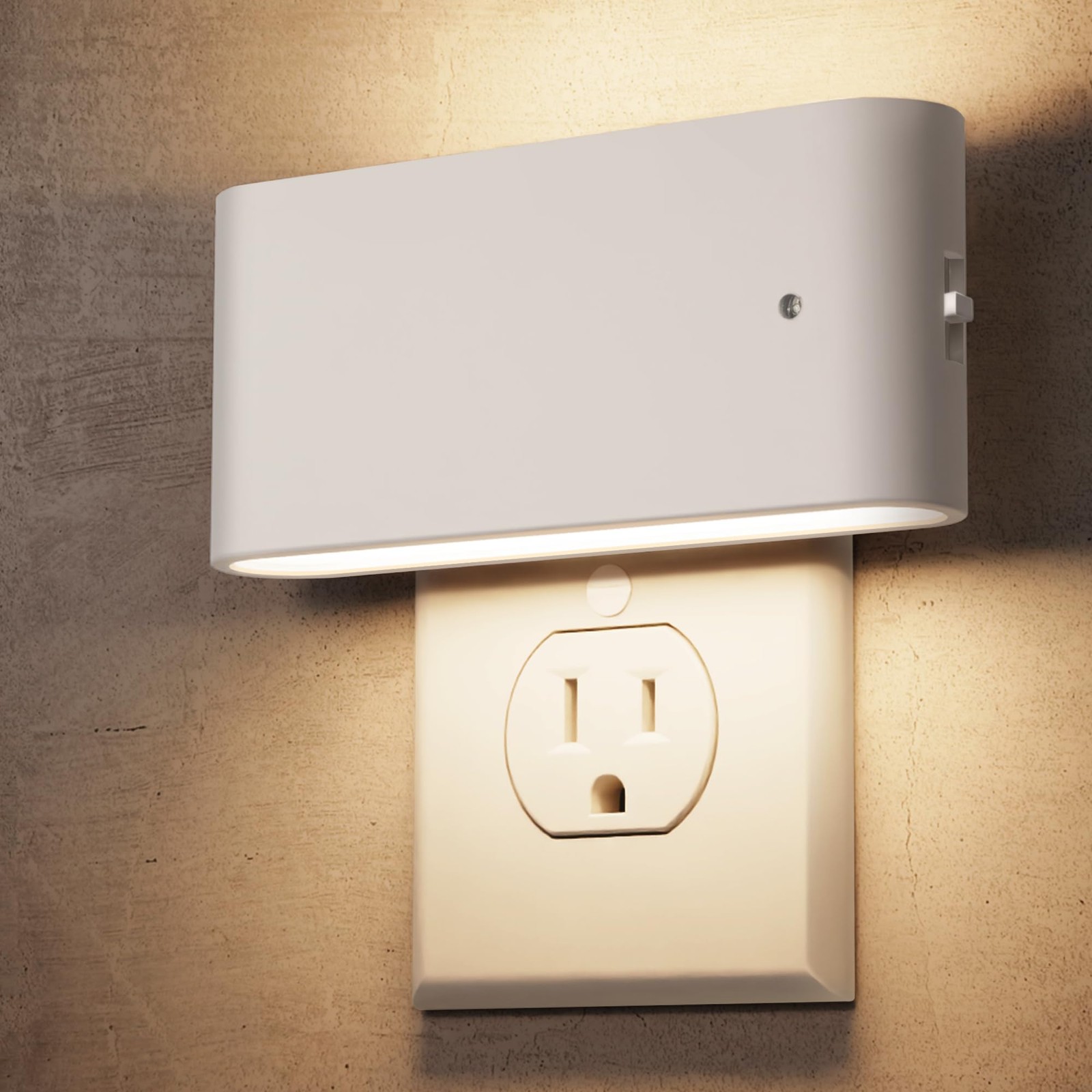Night Light, Dimmable Modern LED Night Lights Plug into Wall,Dusk to Dawn Sen...
