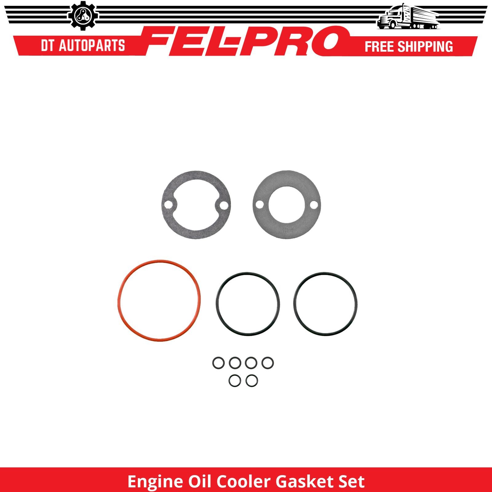 For 1976-1978 GMC P35 Engine Oil Cooler Gasket Set Fel-Pro 1977
