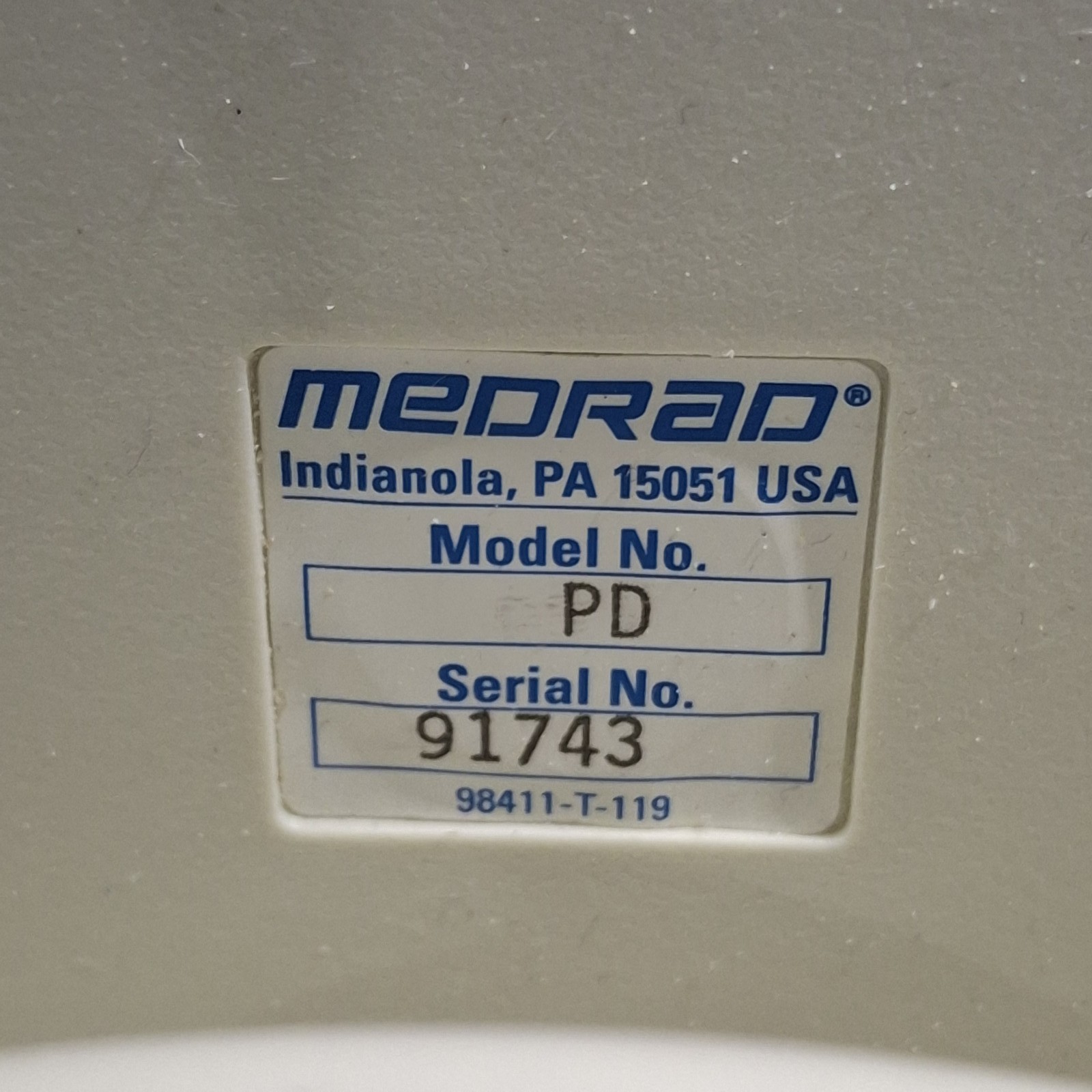 Medrad Mark V Provis Controller
