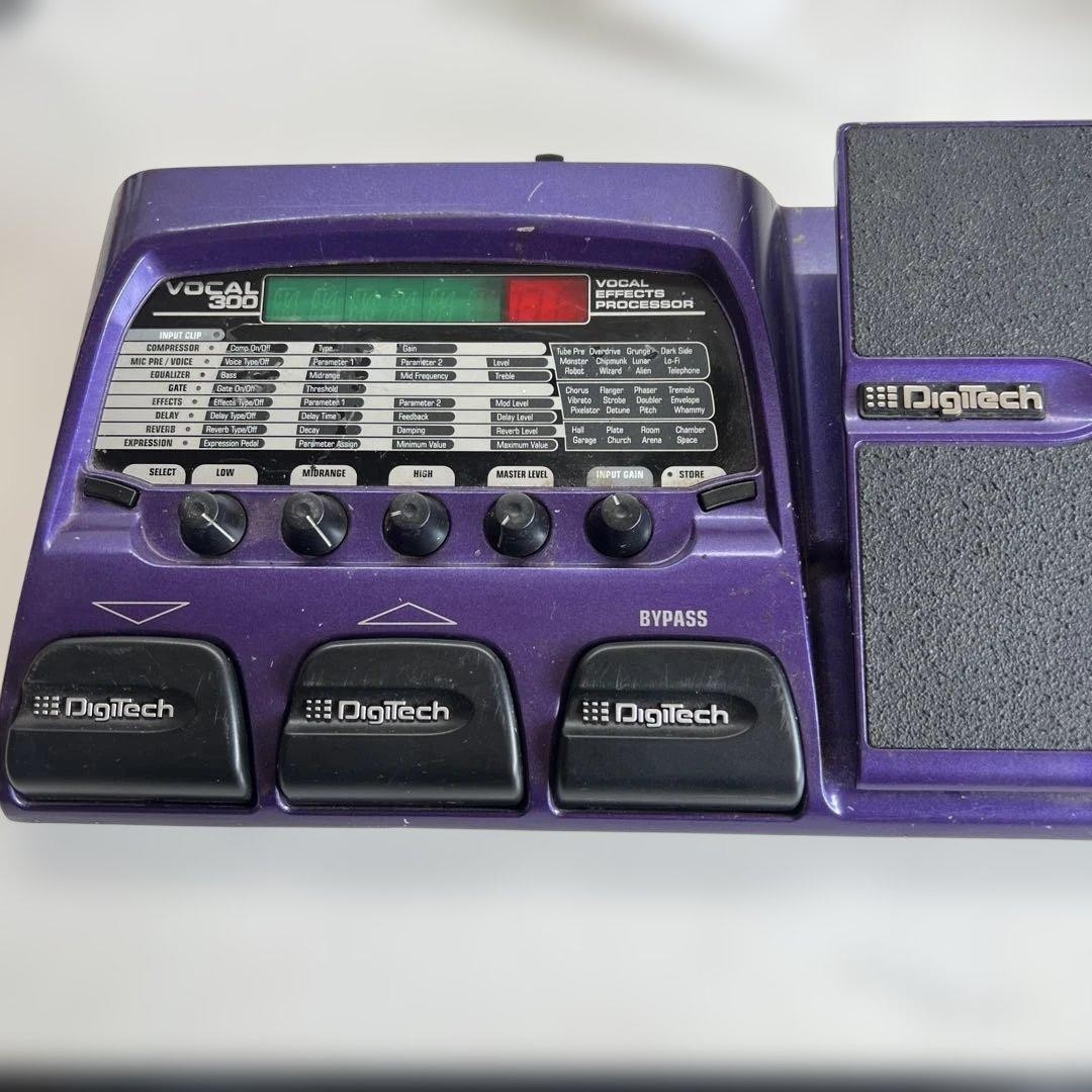 DigiTech Vocal 300 Vocal Effects Processor Powers On Body Only Untested