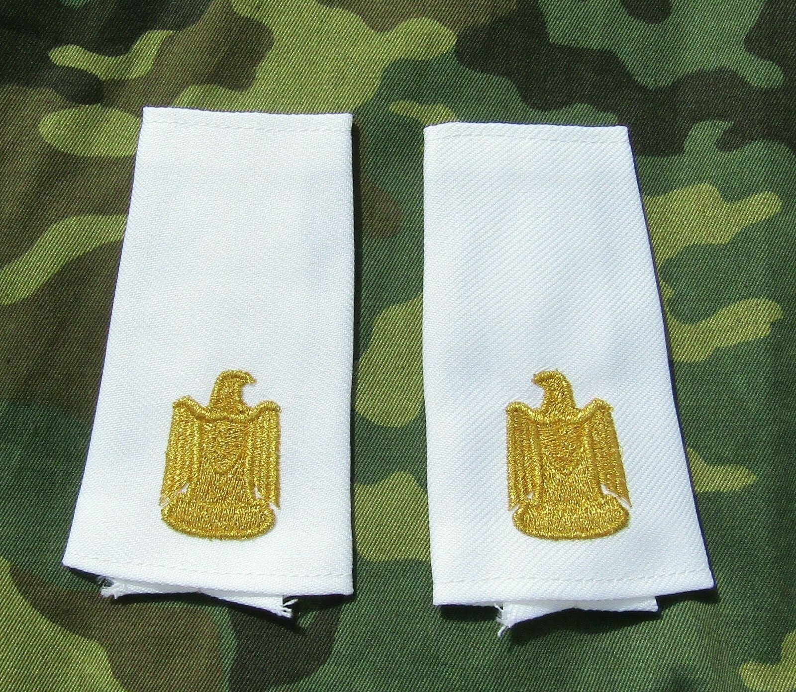 Iraqi Navy Major White shoulder boards