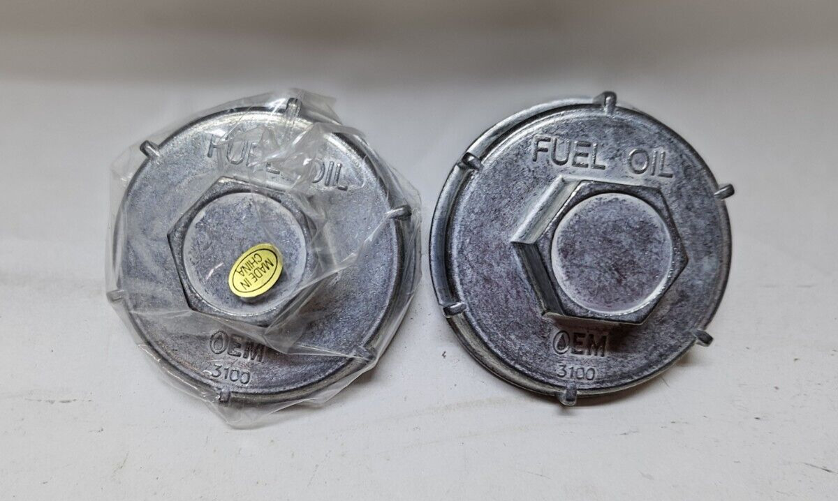 EM 3100 SpeedFill Oil Tank Fill Cap Fuel Oil (Lot of 2)