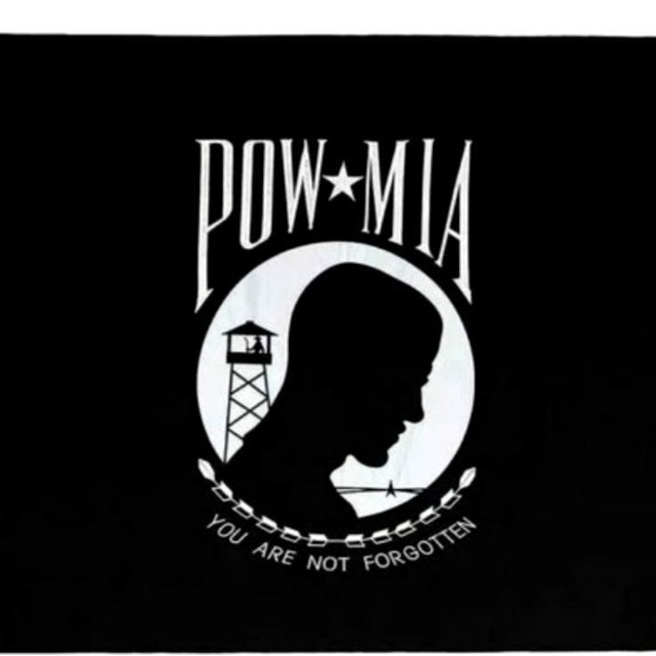 POW MIA US Army and Prisoners of War Flag 35x24in Polyester