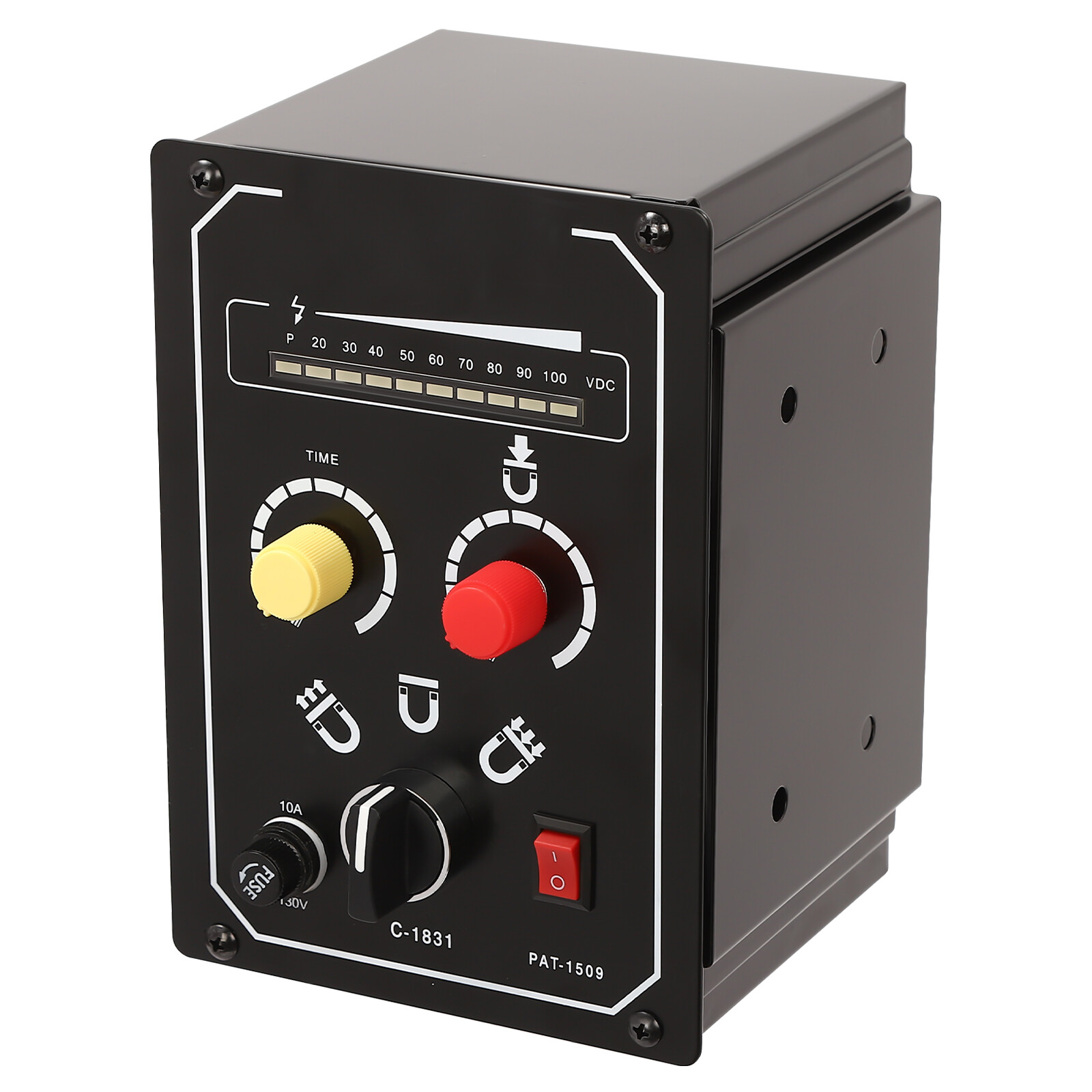 Adjustable Magnetic Force Electro Magnetic Chuck Controller Intuitive Operation