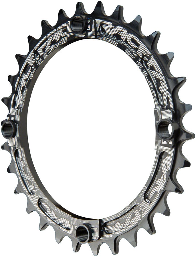 Narrow Wide Chainring - RaceFace Narrow Wide Chainring: 104mm BCD, 30t, Black -