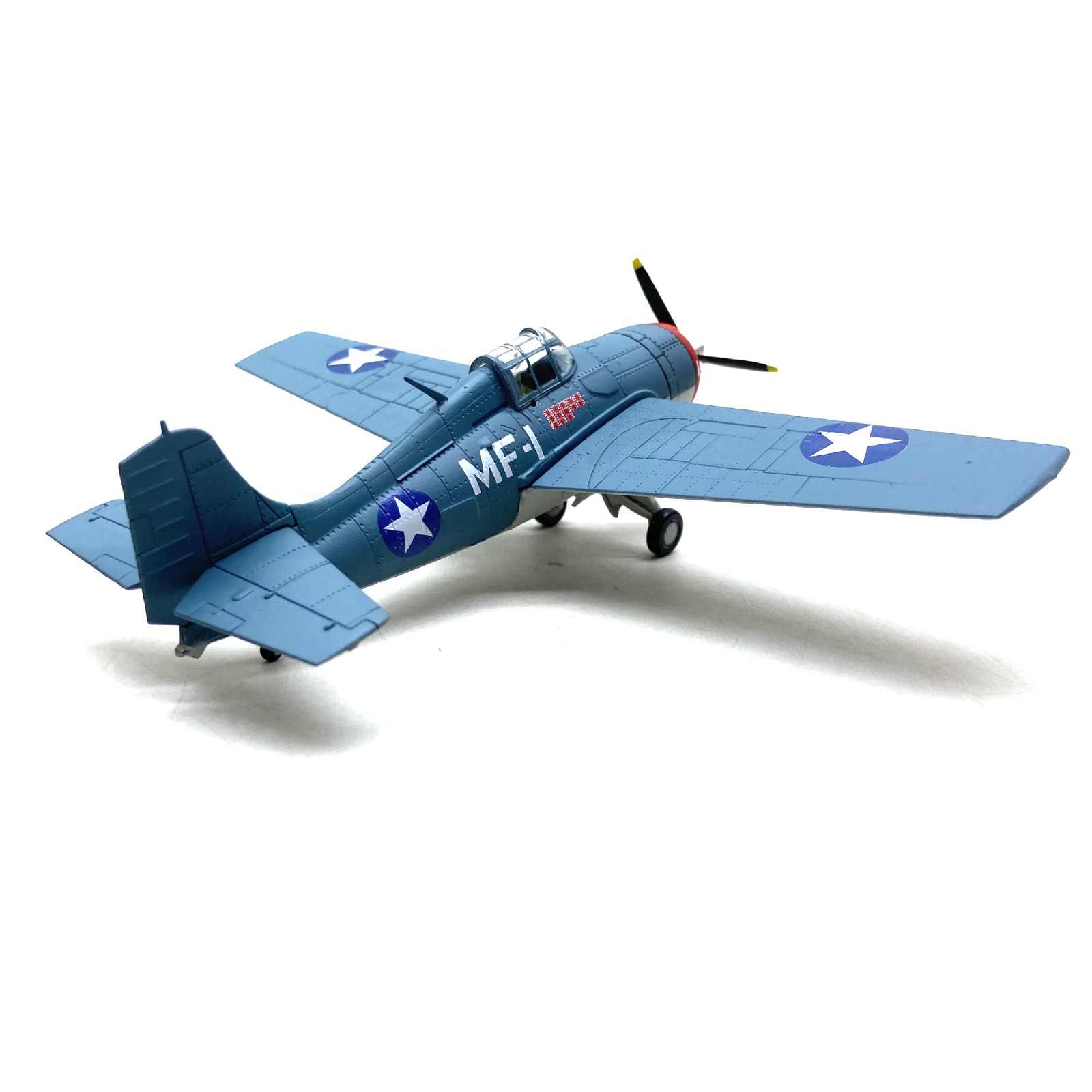 1* 1/72 4.9in WWII For Grumman F4F Wildcat Fighter Model Alloy Model