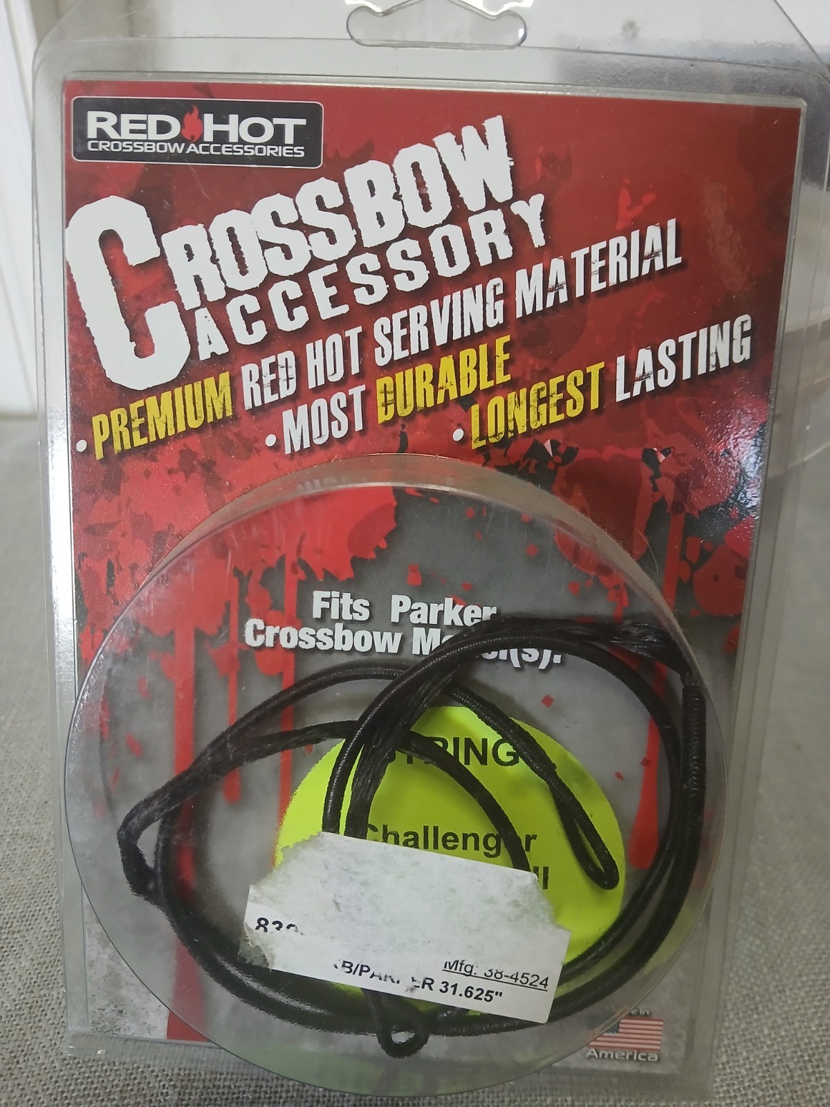 Parker Red Hot Crossbow Cables Challenger 38-4525 NOS