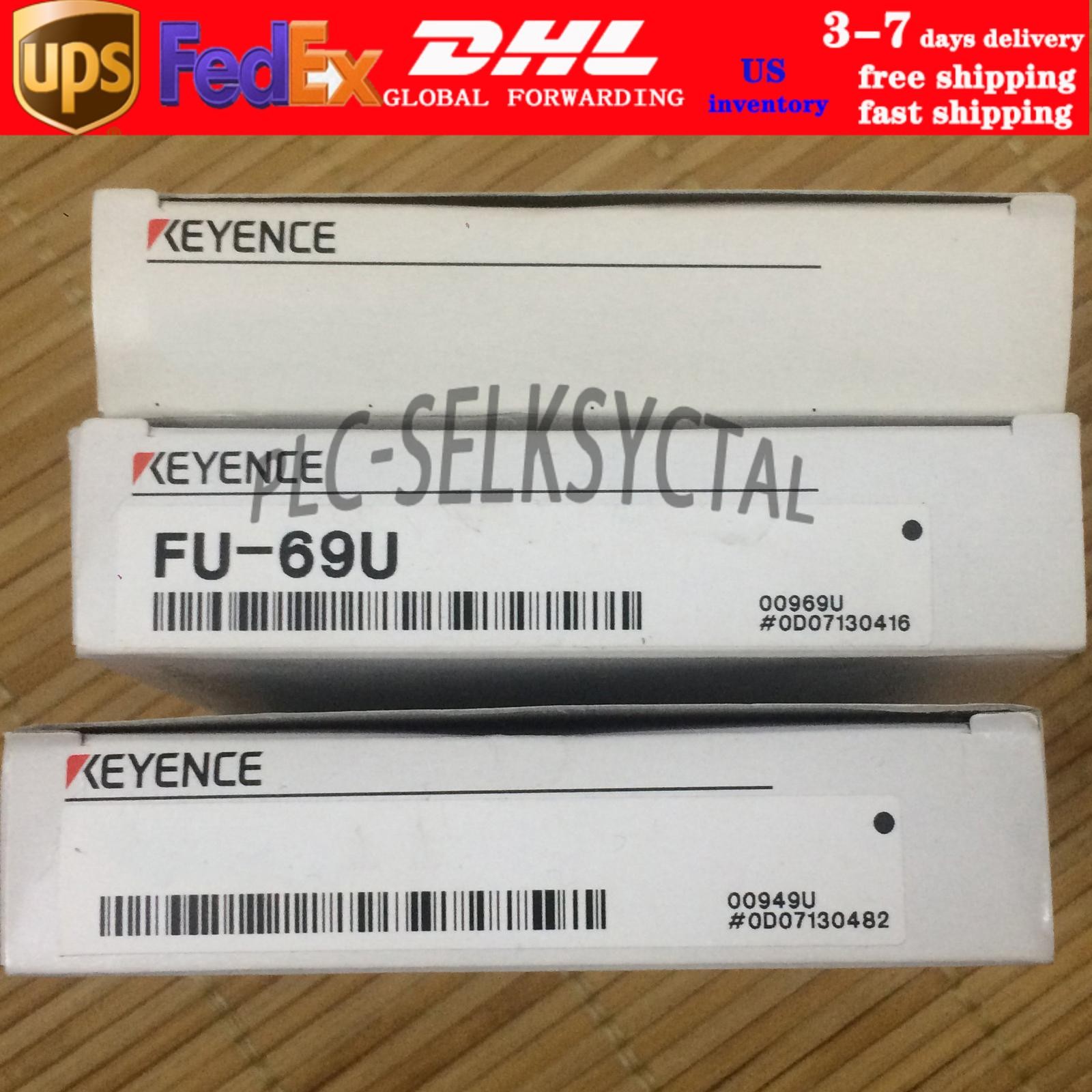 One Keyence FU-69U Fiber Optic Sensor New Free Shipping