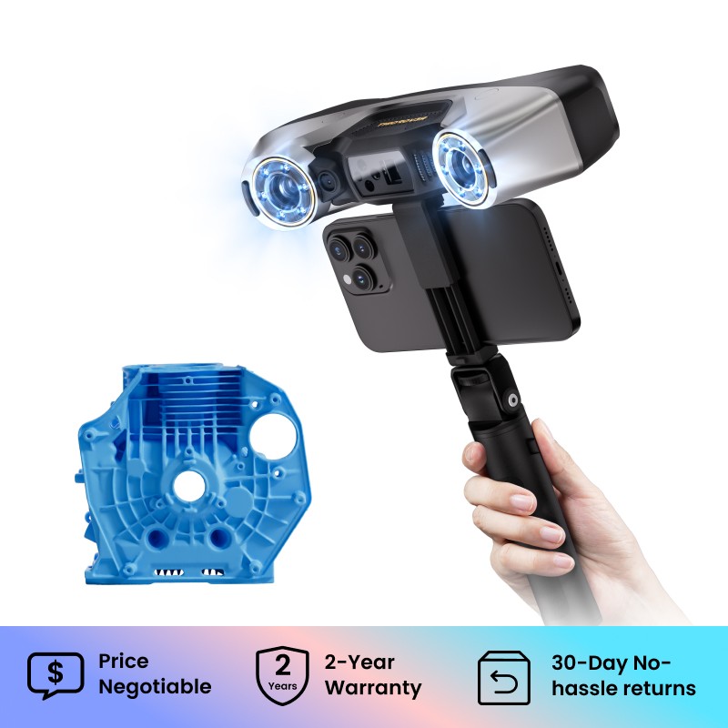 Revopoint MetroY PRO 3D Laser Scanner For 3D Print 34Line Wireless Handheld Scan