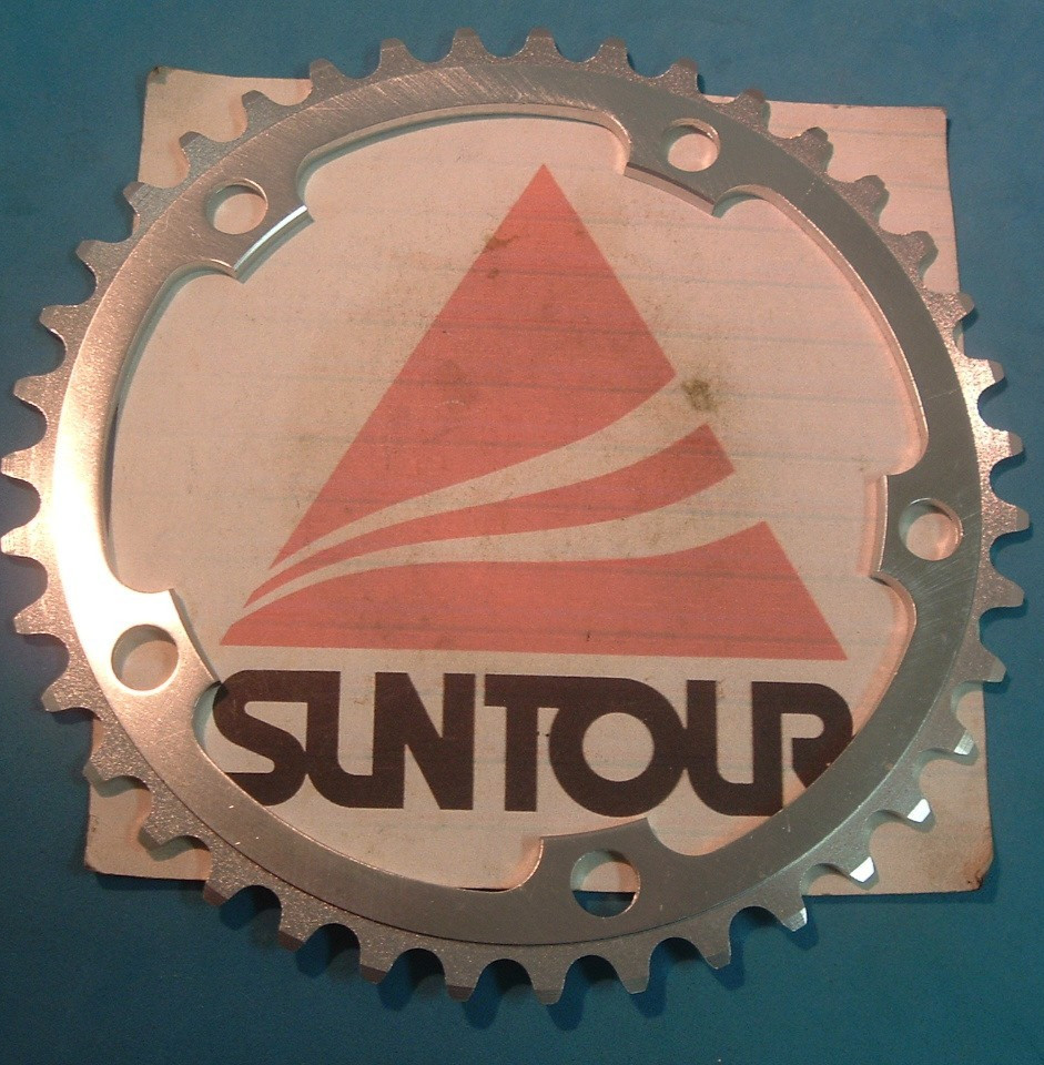 SunTour Japan Superbe Pro 39Tx 130BCD Road Chainring NEW/NOS 2x6/7/8/9-Spd-NIB