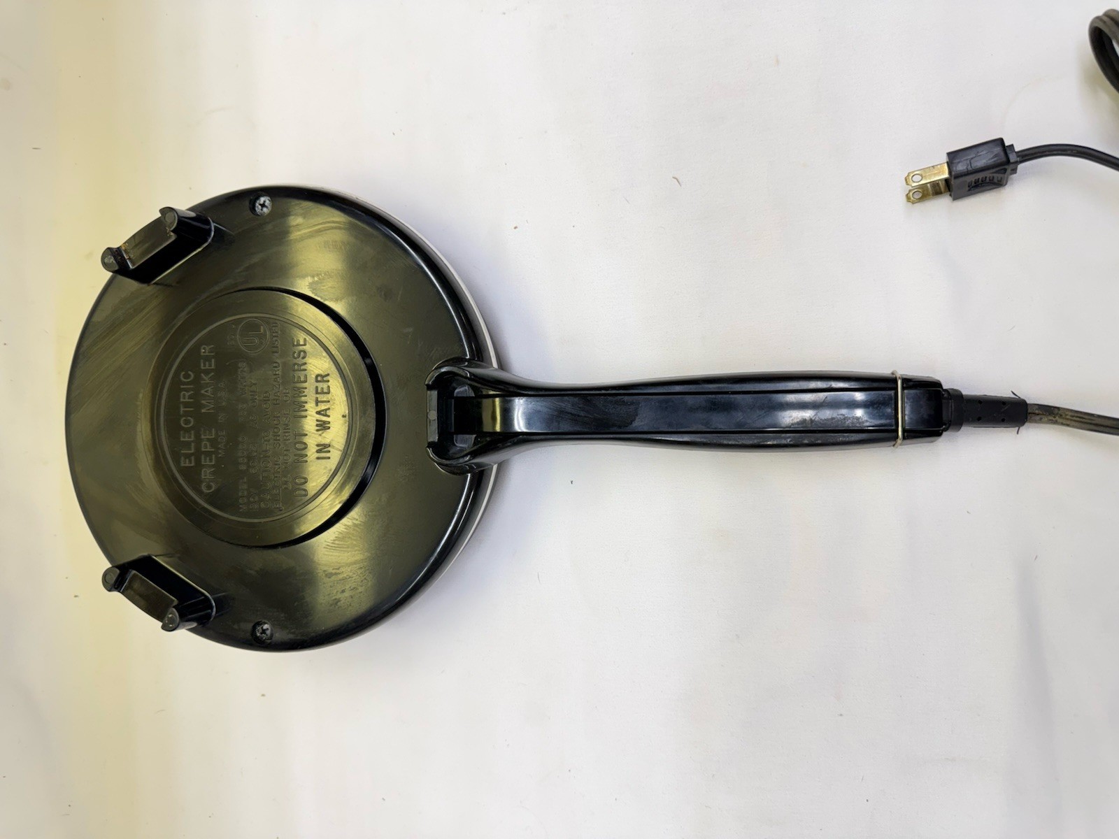 Vintage Nordic Ware Electric Crepe Maker Heavy Cast Aluminum *Read*