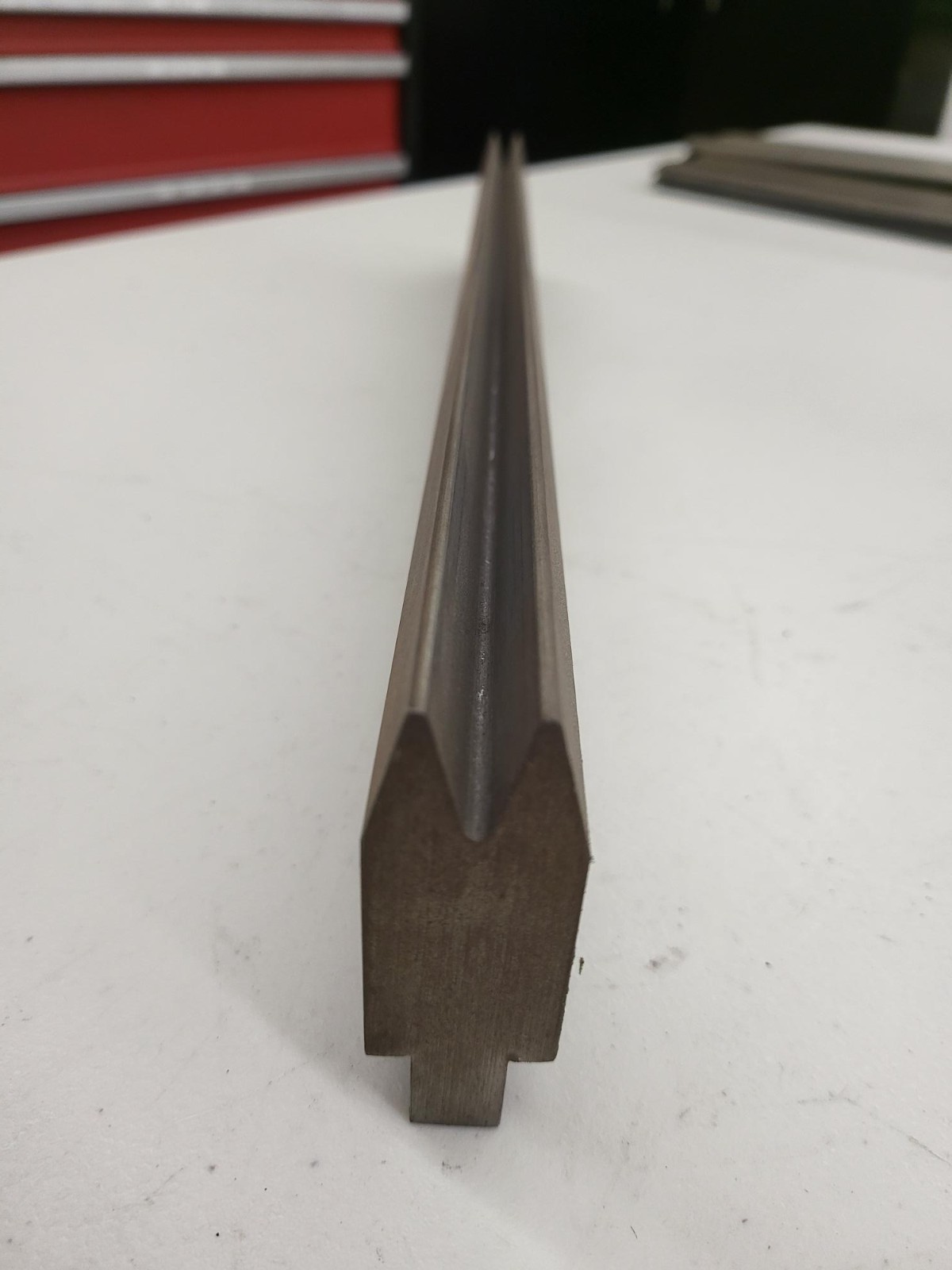 Press Brake Tooling Acute V Die .50" (1/2") Opening at 20" Long P21 Similar BTB1