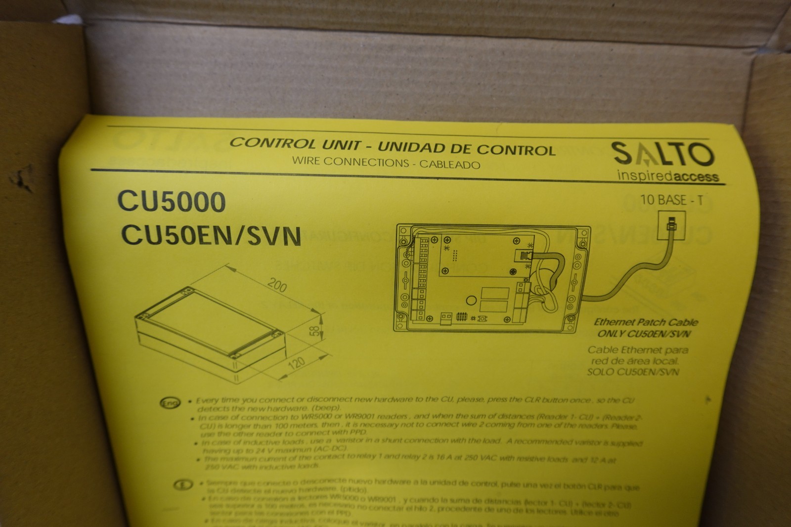 Salto - Read/Write Offline Commercial Door Controller CU5000US