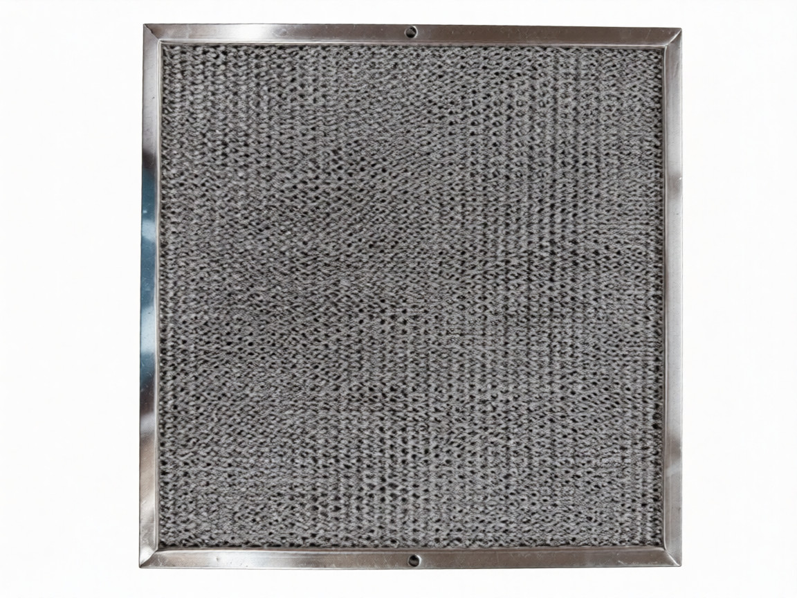 Replacement Range Filter Compatible With Broan LAF1,G; 12 x 12 x 3/8 with holes