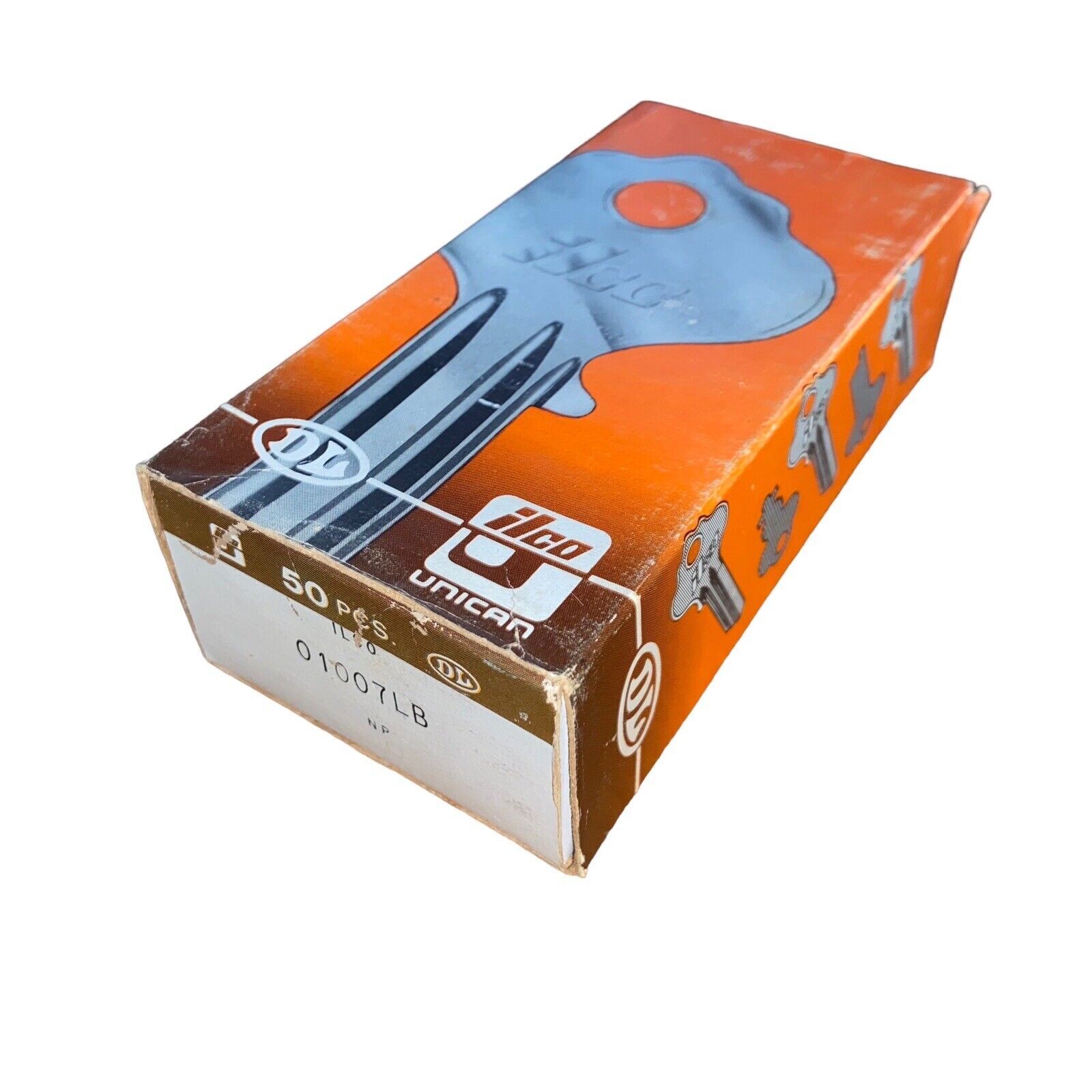 Ilco 01007LB Original Sargent 6275LB 6 Pin Key Blank Box of 24