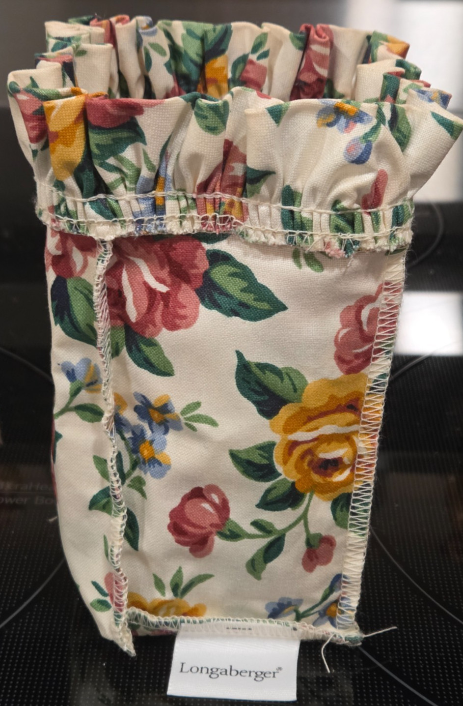 LONGABERGER 1998 HORIZON OF HOPE GARDEN SPLENDOR BASKET LINER - NEVER USED