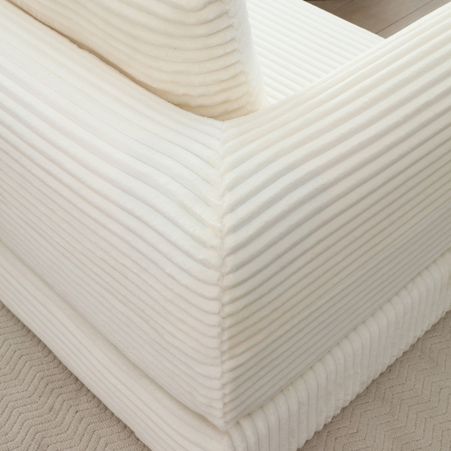 Floor Sofa Bed Futon Convertible Foldable Mattress for Small Space No Assembly