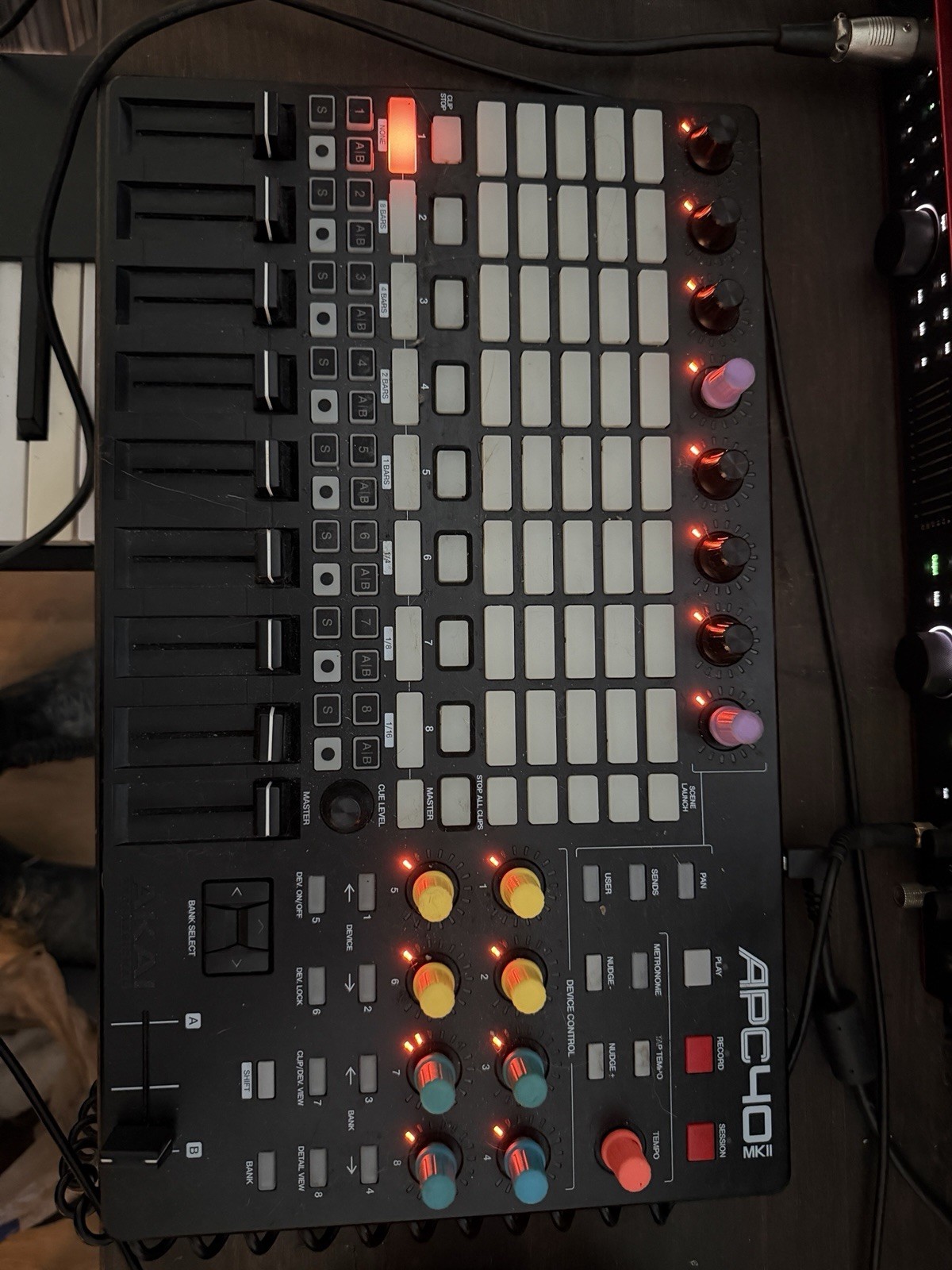 Akai APC40MKII USB Audio Interface Midi Controller