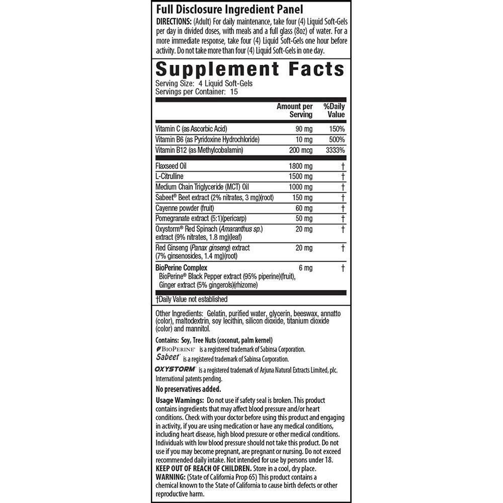 Irwin Naturals Beet Root RED, Nitric Oxide 60 Liquid Softgels, EXP 04/2026