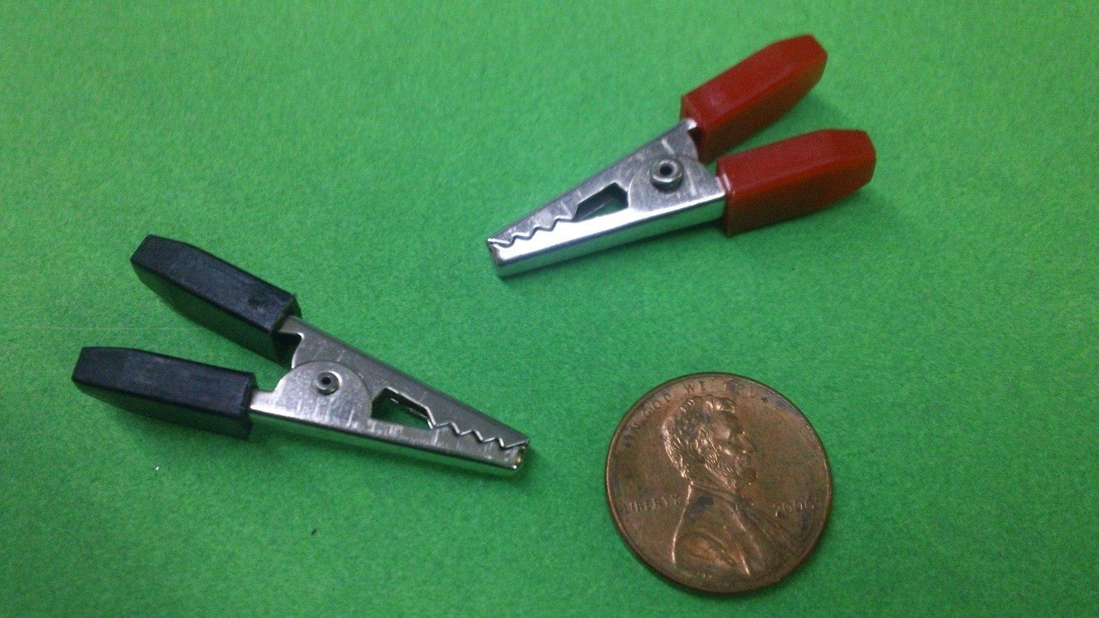Electronics School Supply VOLTMETER test lead ALLIGATOR clips