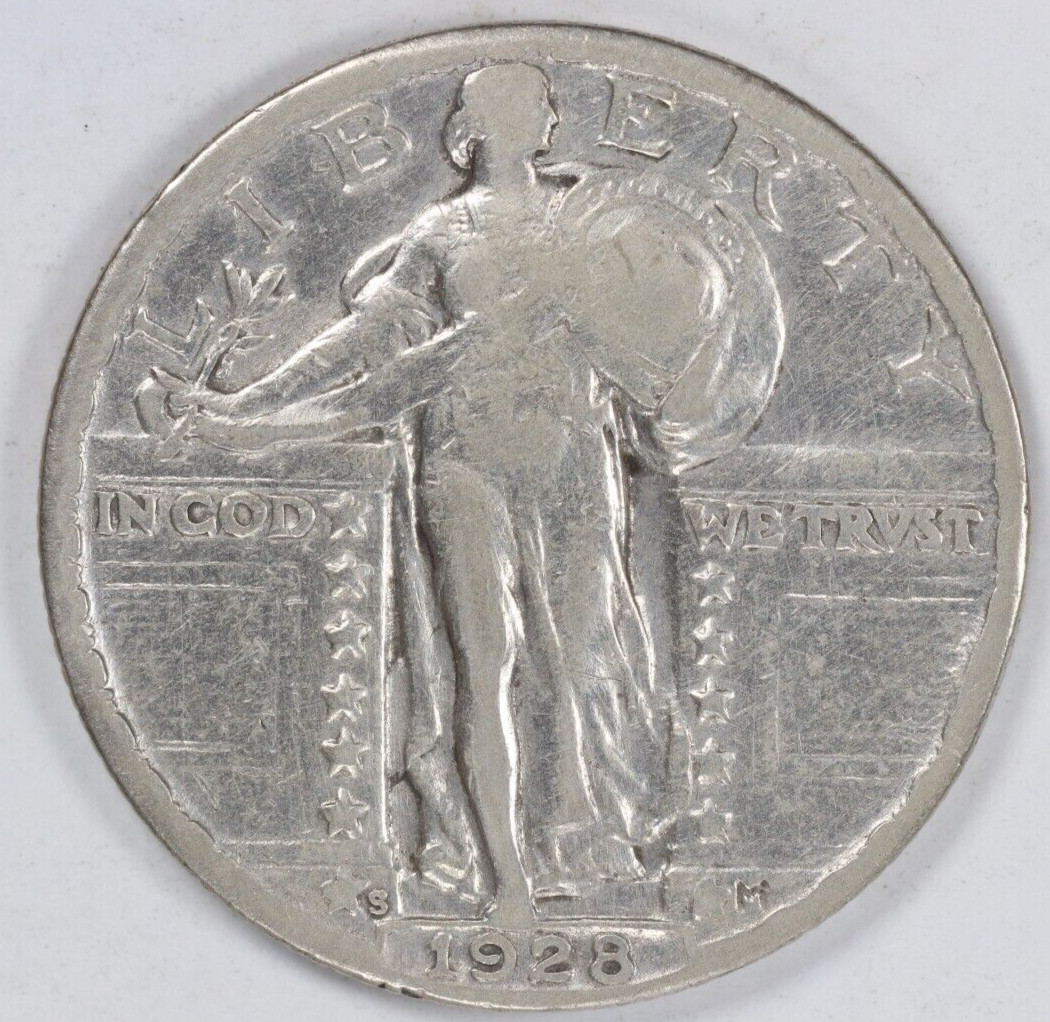 1928-S Standing Liberty Quarter 25c