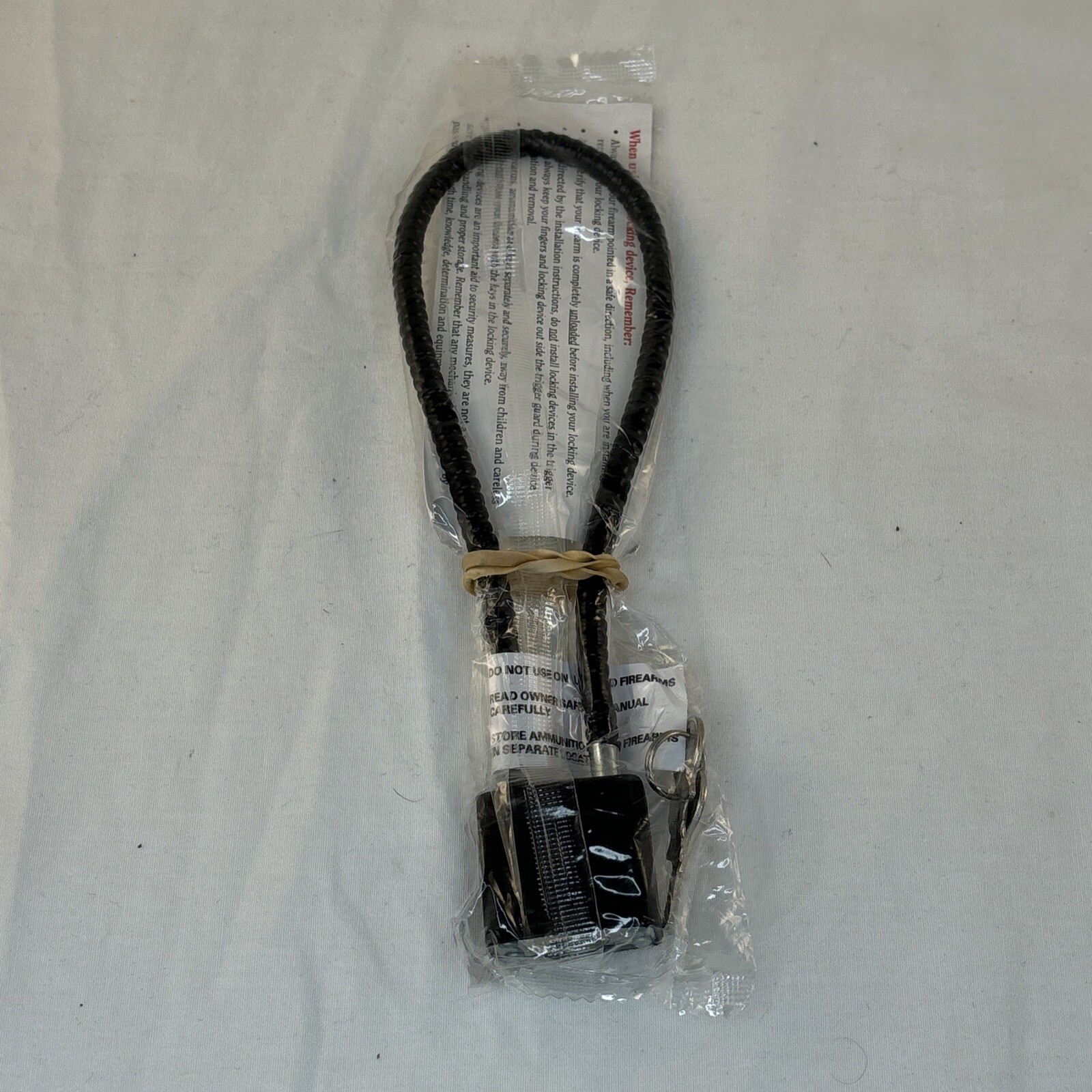 Gun Lock Ruger Firearm Gun Safety Cable Lock Brand New R15LC1 15”