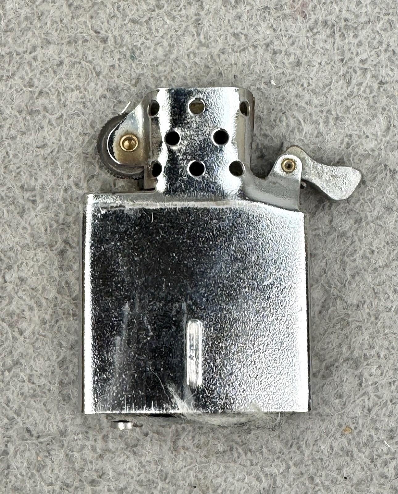 Vintage 1995 Zippo Lighter Plain H (XI) Untested