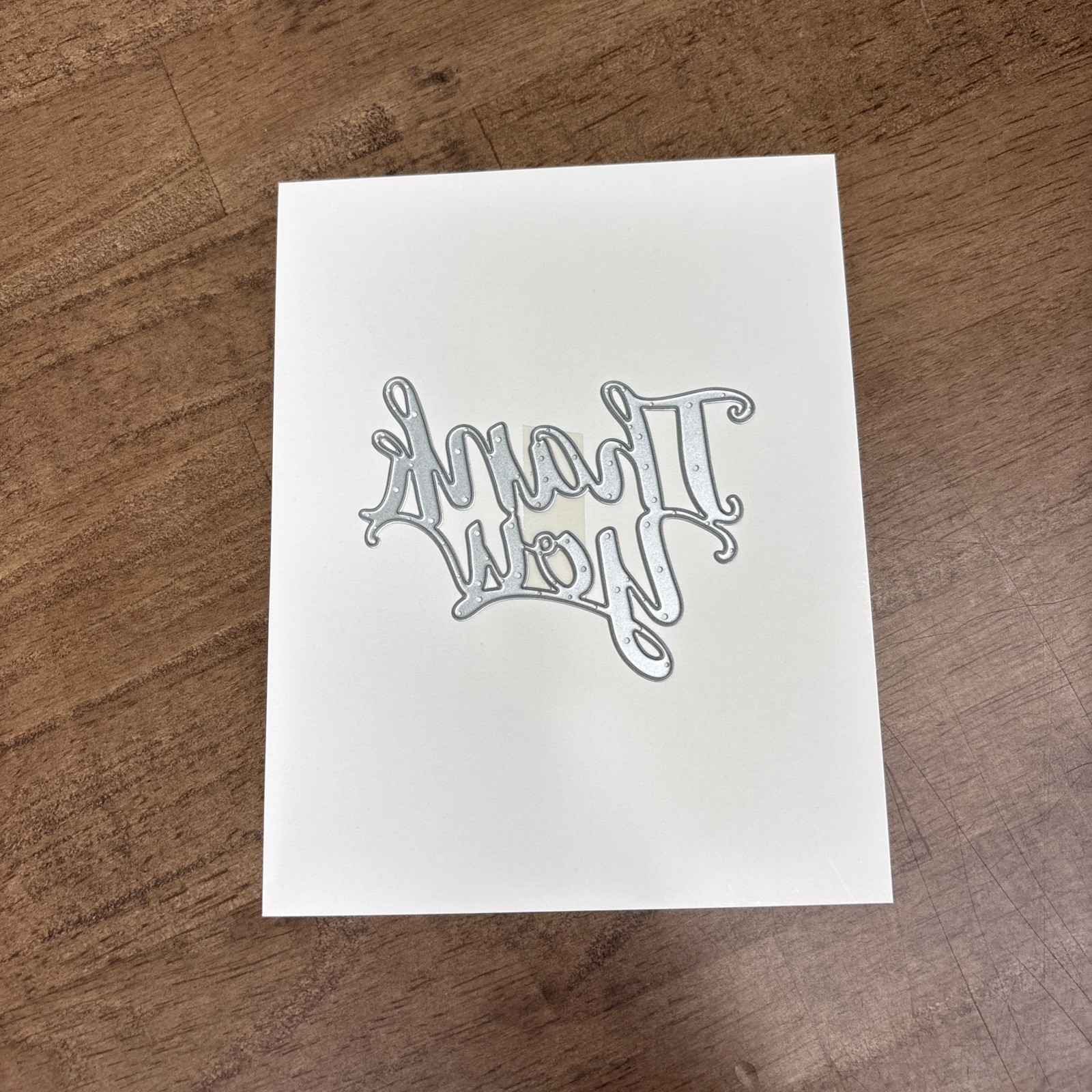 Stampin’ Up! Thank You Thinlits Die 146832 Set of 1