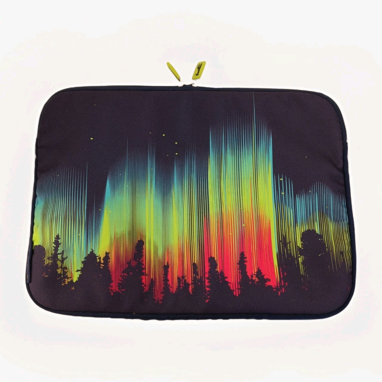 Griffin & Threadless Electric Sky Aurora Borealis Laptop Sleeve Large 16”