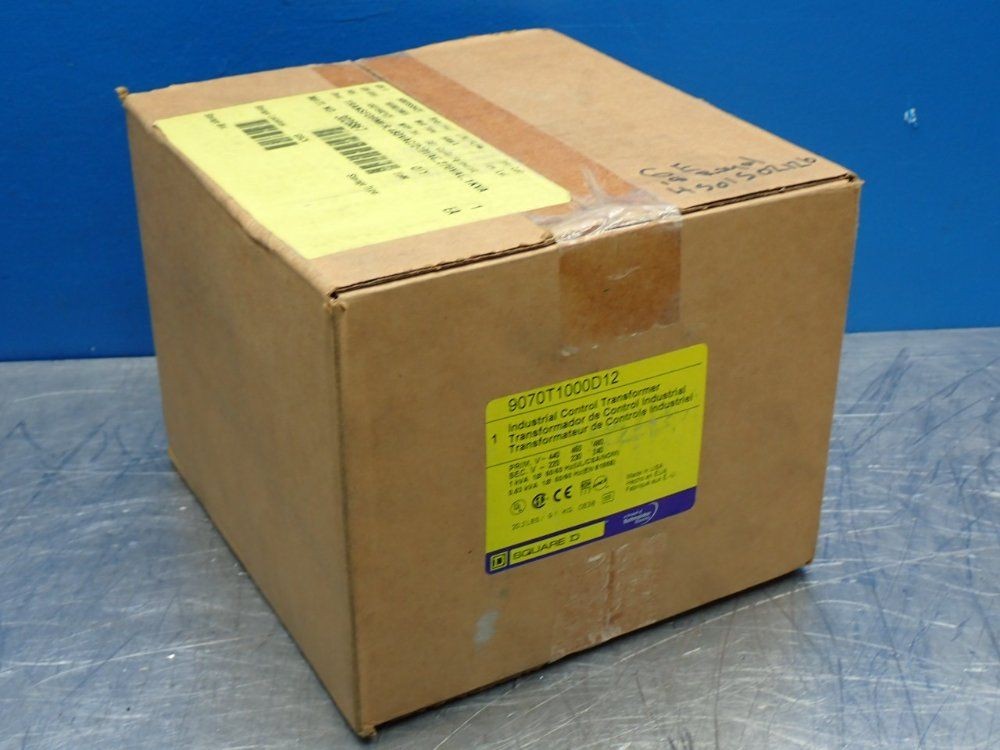 SQUARE D 9070T1000D12 TYPE-T CONTROL TRANSFORMER 10251700616