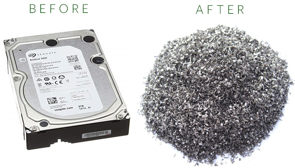 Professional Hard Drive Destruction / shredding - West Coast Nevada