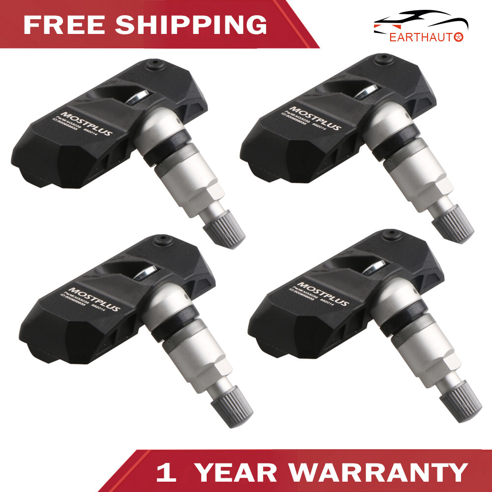 4X Tire Pressure Sensor TPMS For BMW 328i 335i 535i 760i X3 X5 M3 M5 M6 Z4 New